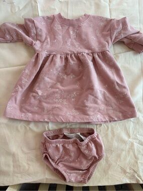Little Planet Dress with Matching Bloomers